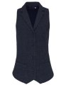 Dames Gilet Herringbone Premier PR626 Navy